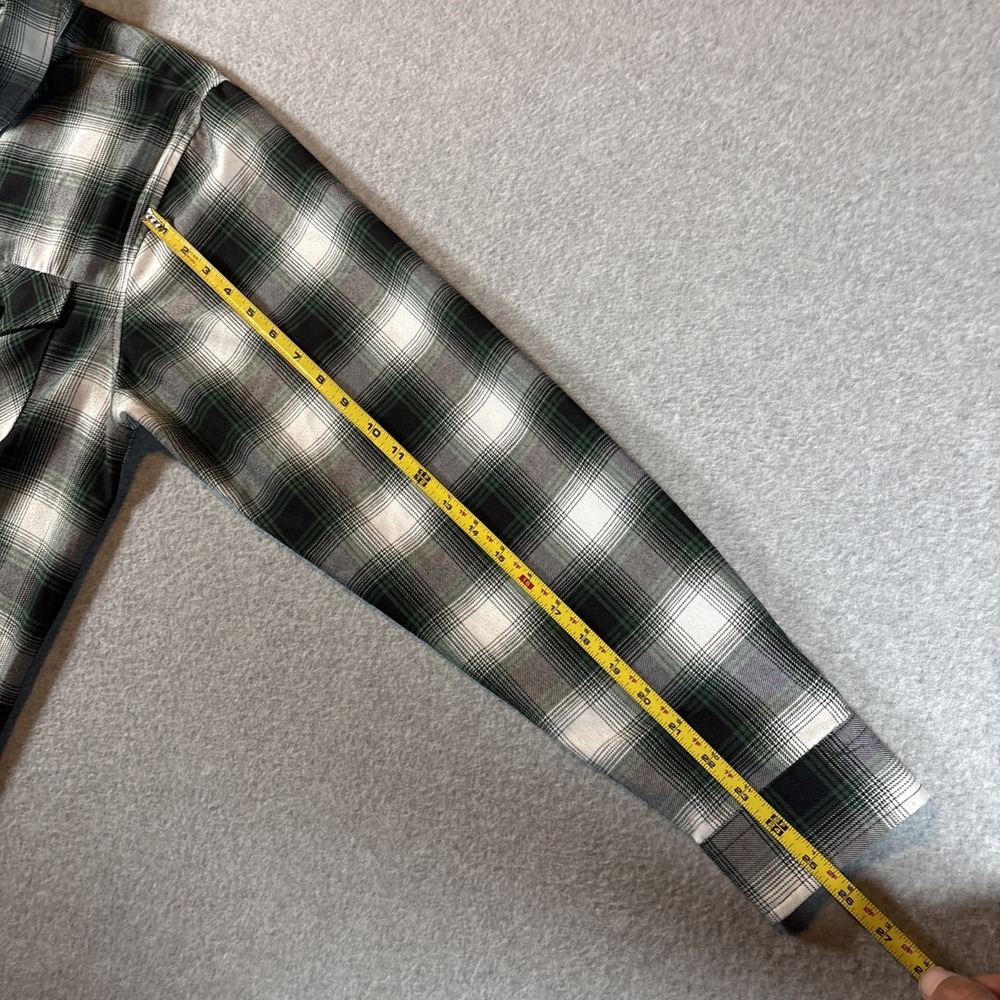 DIXXON Flannel Company Callahan Green Plaid Long Sleeve Men's Sz L Excellent Con - Picture 10 of 15